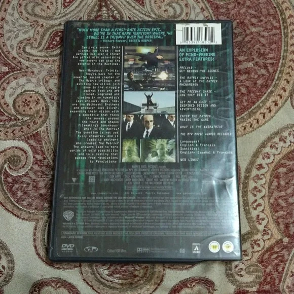 6/$15 The Matrix Reloaded DVD - Picture 3 of 6